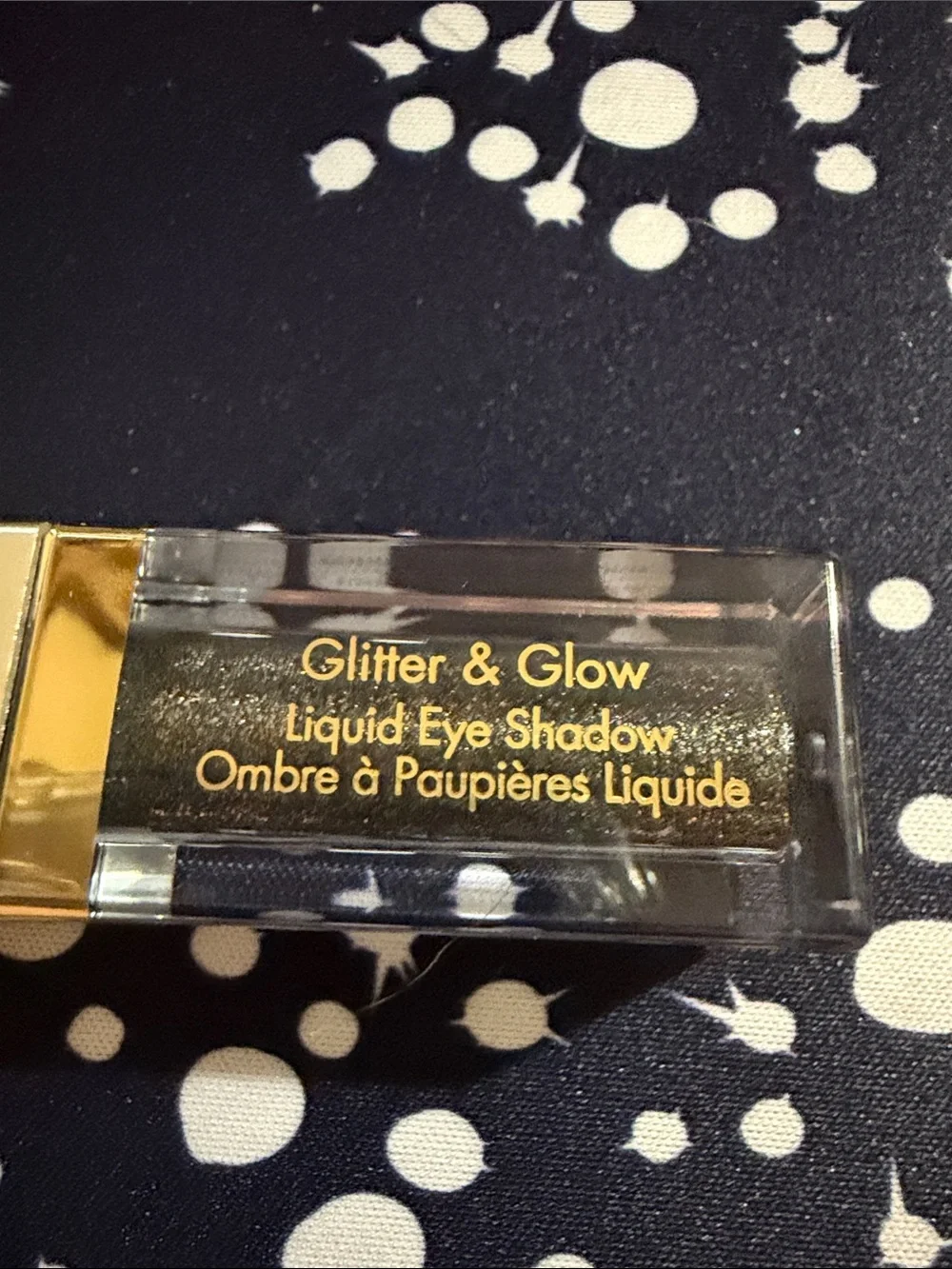 Stila Glitter & Glow Liquid Eye Shadow in Molten Midnight
